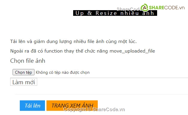 resize ảnh,up&resize nhiều ảnh lên cơ sở dữ liệu,Thực hành resize ảnh,upload ảnh và resize lên cơ sở dữ liệu,upload nhiều ảnh,thực hành php